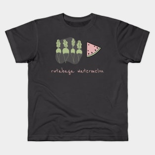 Rutabaga Watermelon Kids T-Shirt